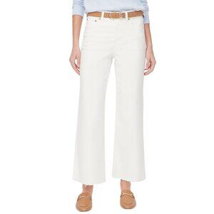 J. Crew Wide-leg crop jean in all-day stretch Size 34 Tall